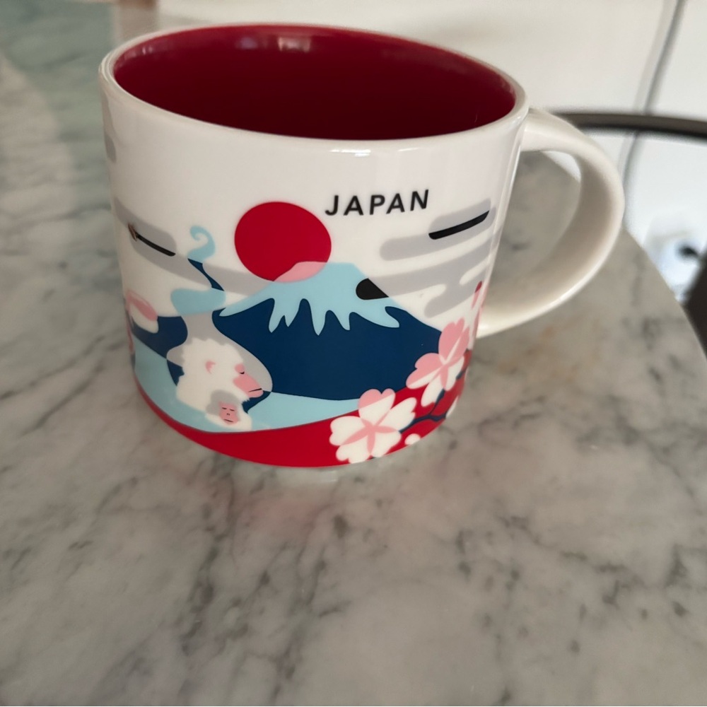 Starbucks You Are Here collectors JAPAN mug -14 oz